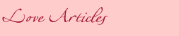 love articles